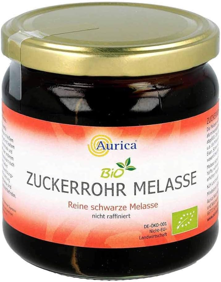 Aurica Bio Zuckerrohr Melasse Nicht Raffiniert Sirup 450 G Oplossing Amazon Nl
