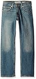 Signature by Levi Strauss & C Big Boys' Modern Straight Jeans, Indy, 16