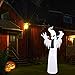 SUPERJARE 8 Ft Halloween Inflatable Ghost, Blown up Decoration with LED Light, Indoor & Outdoor, Yard & Lawn Decor