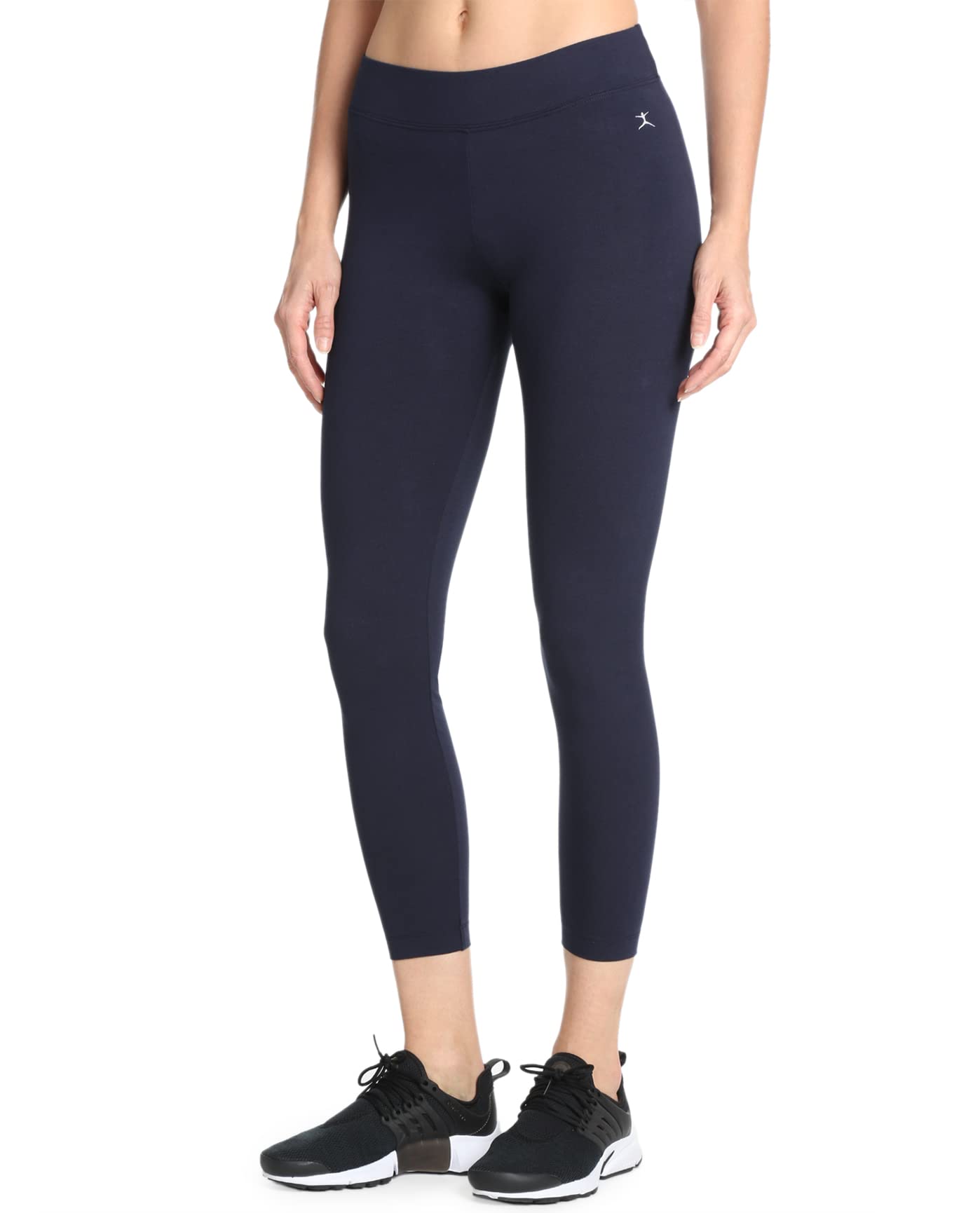Danskin Women’s Essentials Ankle Legging, Midnight Navy, L
