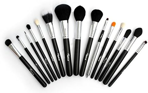 Sixplus Black Goat Hair 15 Pcs Makeup Brushes Kit Pinceis Maquiagem Professional Brand Makeup Brush Set Without Bag
