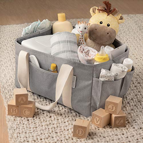 5 Diaper+Organizer+Multiple+Pockets+Compartments