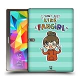 Head Case Designs Correction Life Of A Fan Girl Protective Snap-on Hard Back Case Cover for Samsung Galaxy Tab S 10.5 LTE T805 WIFI T800