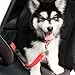 Guardians Dog Seatbelts, Adjustable Pet Cat Car Safety Seat Belt Nylon Dogs Leads Vehicle Seatbelts Harness (3 Pack)