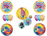 Trolls Movie Happy Birthday Party Balloons Decoration Supplies