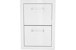 Lion Premium Grills L2374 Double Drawer, 22 by 15-Inch