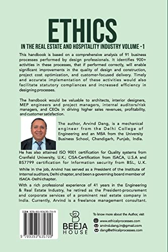 Ethics in the Real Estate and Hospitality Industry (Volume 1architectural, Interior Design and MEP Services) 1