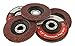 ABN 4.5” x 7/8 T27 40 Grit Aluminum Oxide Flat Flap Disc Grinding Sanding Sandpaper Wheels 5 Pack