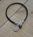 Protection Solomon Seal Coin Charm & Blue Evil Eye Charm Bracelet for Men - Size 8 Inch