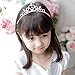 Wedding Party Children Flower Girl Crystal Rhinestones Crown Headband Tiara
