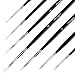 Fine Detail Brushes, AMAGIC Art Paint Brushes Set for Acrylic Oil Watercolor, 7 Pieces Professional Painting Kits with Synthetic Nylon Tips