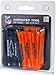 Team Golf NFL Chicago Bears Pack Of 50 Golf Tees 2-3/4