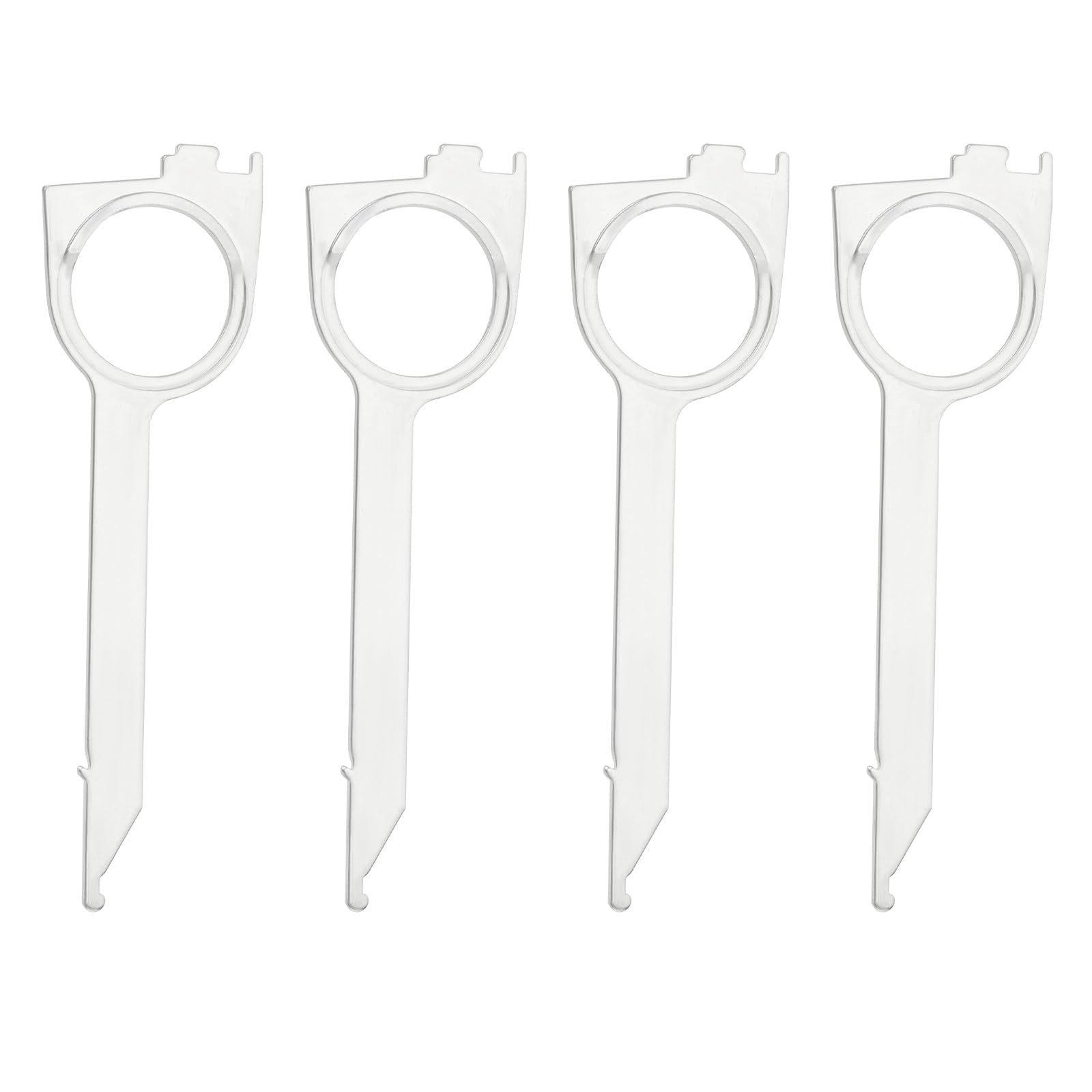 LT Easiyl 4pcs Car Radio Removal Tool Key Vertical Unlocking Slots Radio Removal Key Compatible with Audi A4 Compatible with Becker Compatible with JVC