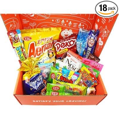 Amazon Com Crave Japan Japanese Snack Box With Noodles And Drink Includes 4 8 Full Sized Items 15 18 Items Total Asian Mystery Snack Box Asian Snack Box Dagashi Japanese Snacks Grocery Gourmet Food