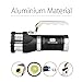 Emergency Flashlight Rechargeable LED Working Lantern Warning Light Waterproof Adjustable Focus Zoomable Torch Lamp Cree XPE Tactical For Home, Auto, Camping, Hiking With Charger and 18650 Battery