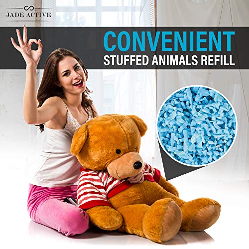 Jade Active Bean Bag Filler, 10 LBS Premium Bean Bag Booster Shredded