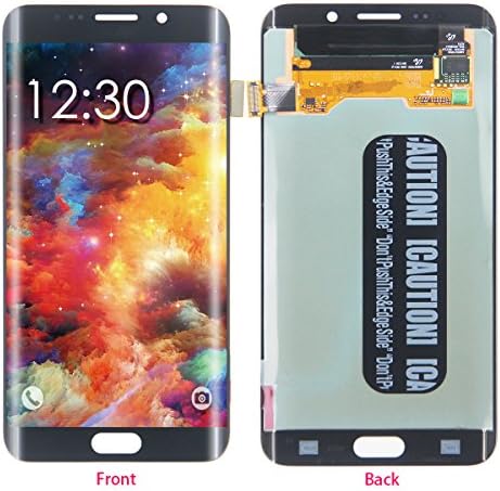 HJSDtech LCD Display Screen Touch Screen Digitizer Assembly Replacement for Samsung Galaxy S6 Edge Plus G928T G928P G928V G928C (Black)