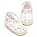 M2cbridge Infant Baby Soft Sole Non-slip Summer Floral Sandals (0-6 Months, Knitted White A)