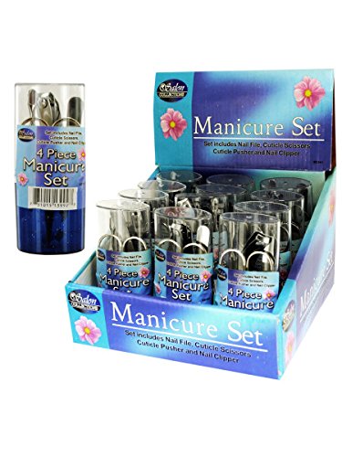 Bulk Buys Travel Manicure Set Counter Top Display, Case of 24