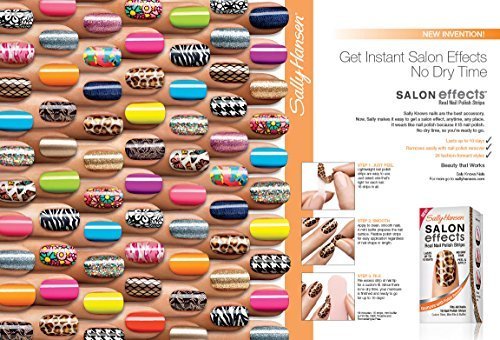 10 Pack Sally Hansen Salon Effects Real Nail Polish Strips (Some Doubles)