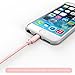 Lightning Cable, i-Blason 6 Feet (1.8m) Apple MFI Certified Lightning Cable for iPhone 6s /6 / Plus, iPhone 5S, iPad Air 2, iPad Mini 3 4 (Rose Gold)