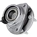 SCITOO Wheel Hub Bearing for Chevrolet Malibu 04-12, for Pontiac G6 05-10, for Saturn Aura 2004-2012, 513214 Front 5 Bolts W/ABS