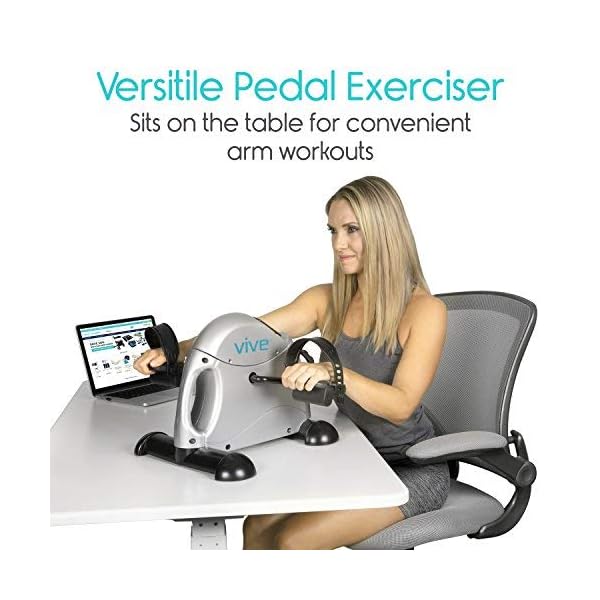 vive pedal exerciser stationary exercise leg peddler