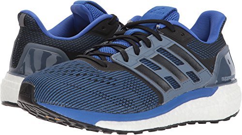 adidas Men's Supernova M Running Shoe, Hi-Res Red/Core Black/Raw Steel, 14 M US