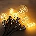 Vintage E26 Lamp Socket, Industrial Edison Retro Pendant Lamp Holder, 600℃ Heat Resistant Ceramics Light Socket for DIY Lighting, 3 Packs (Black Color)