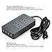 Multiple Power Strip, Yostyle 4 Outlets 4 USB Ports Charging station with 1700J Surge Protector Multi Power USB Charger with 6ft Extension Cord for Smartphones Tablets Home Appliance Office Kitchen