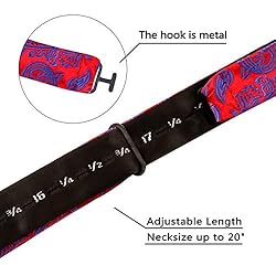 Alizeal Handmade Mens Paisley Self Tied Bow Tie and