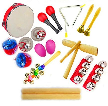 Merchant Medley Children's 10 Piece Musical Instruments And Hand Percussion Set