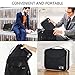 Electronic Organizer, Jelly Comb Travel Organizer Bag Electronic Accessory Cases Cable Organizer Bag Double Layer for USB Cables, Charger, Power Bank, Phone, E-book Kindle, iPad or Tablet(up to 9.7'')