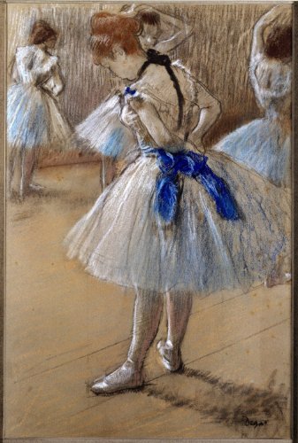 Edgar-Degas-A-Study-of-a-Dancer-Size-16x24-inch-Poster-Art-Print-Wall-dcor