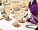 Champagne Flutes – 50-Count Plastic Champagne Glasses, Toasting Flute Set, Decorative Drinking Glasses for Housewarming Parties, Formal Events, Graduation Celebrations, Rose Gold, 5 Fl.Oz