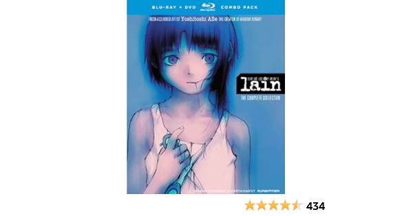 Amazon Com Serial Experiments Lain Complete Series Blu Ray Dvd Ruby Marlowe Celeste Burche Emily Brown Lia Sargent Movies Tv