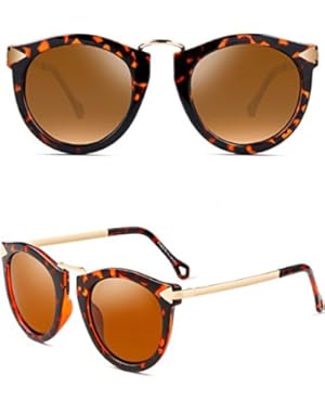 Vintage Fashion Round Arrow Style Wayfarer Polarized Sunglasses for Women