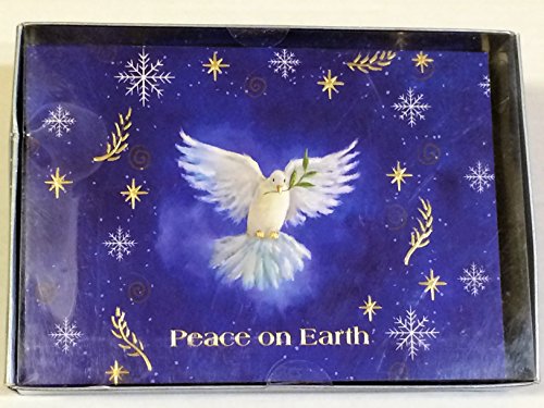 Trim A Home (Peace on Earth – Dove) 16 ct. Christmas cards with Envelopes. Wishing you a Joyous Season and Peace and Happiness in the New Year.
