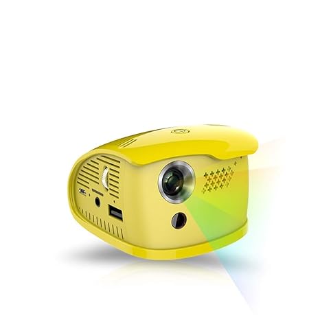 HONGLIProyector Infantil de educación temprana Mini Proyector ...