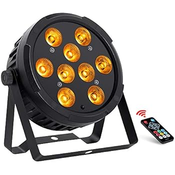 Amazon.com: OPPSK Led Par Light 36W RGB & Amber New Version Stage