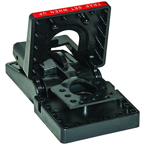 JT Eaton 409BULK Jawz Plastic Mouse Trap, For Solid or Liquid Bait (Pack of 24)