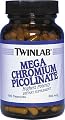 Mega Chromium Picolinate 500mcg Twinlab, Inc 100 Caps