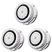 DiamondWhite Facial Cleaning Brush Head Replacement for Clarisonic - For Sensitive Skin 3 Pack