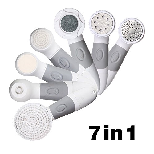 FLYMEI 7in1 Facial Cleansing Brush Waterproof Cordless Skin Care