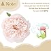 SOLEDI Silk Peony Bouquet 5 Heads Light Pink Artificial Fake Flower Bunch Bouquet Bridal Bouquet Wedding Living Room Table Home Garden Decoration