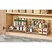 iDesign Classico Expandable Kitchen Spice Rack for Kitchen Pantry, Cabinet, Countertops - 3-Tier, Silver
