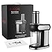 Spiralizer Vegetable Slicer, Aicok Electric Vegetable Spiralizer with 4 blades, Perfect for Zucchini, Noodles, Salad and Carrots, Stainless Steel Spiral Slicer, 100W