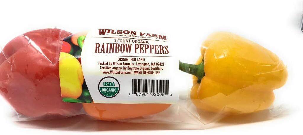 Organic Rainbow Pepper Bag, 3 Count