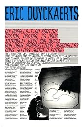 Eric Duyckaerts, "Palais des glaces et de la découverte"