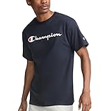 Champion mens Classic T-shirt, Classic Script T